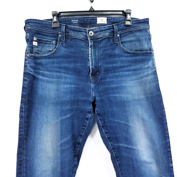AG Adriano Goldschmied The Graduate Jeans Tailored Leg Men's 36 X 32 - Picture 11 of 13